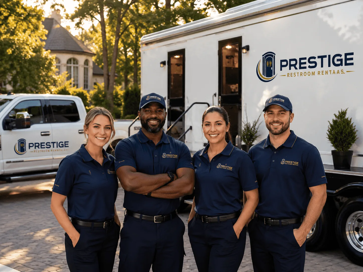 Trusted Luxury Portable Restrooms company in Wallace, MI